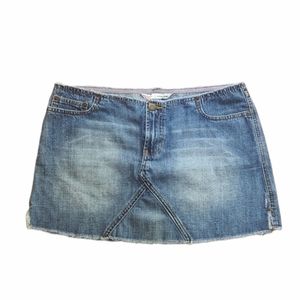 Abercrombie and fitch jean skirt